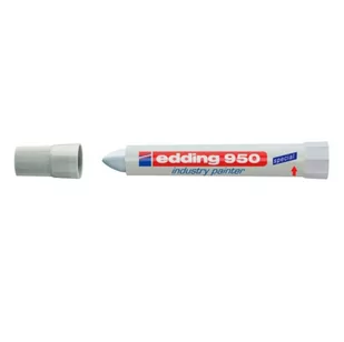 Edding Marker przemysłowy 10.0mm biały okrągły 950 - Markery do tablic - miniaturka - grafika 1