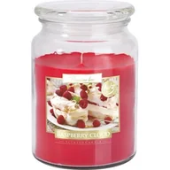 Świece - Świeca zapachowa w szkle SND99 malinowa chmurka Bispol - miniaturka - grafika 1