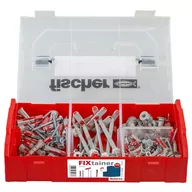Wkręty - Fischer Zestwa kołków z wkrętami FIXtainer DUOLINE, 181 elementów - miniaturka - grafika 1