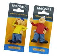 Figurki dla dzieci - ZESTAW PAT I MAT SĄSIEDZI MAGNESY NA LODÓWKĘ BAJKA - miniaturka - grafika 1