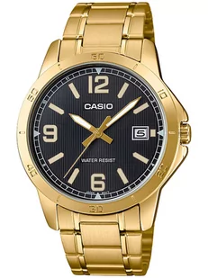 Zegarek ZEGAREK MĘSKI CASIO MTP-V004G-1B (zd047h) + BOX - Zegarki męskie - miniaturka - grafika 1