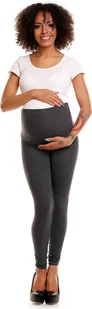 PeeKaBoo Legginsy ciążowe damskie Vrulgos grafitowe XXL - Odzież ciążowa - miniaturka - grafika 1