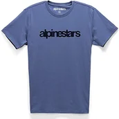Koszulki męskie - Alpinestars Heritage Word Premium T-Shirt męski niebieski L 1210-73006-72-L - miniaturka - grafika 1