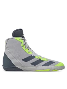 adidas Buty bokserskie Adizero Mat Wizard 6 IG2016 Szary - Kimona, stroje i obuwie - miniaturka - grafika 1
