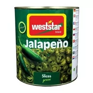 Pasztet i przetwory mięsne - Papryka jalapeno zielona krążki, 3 kg Weststar - miniaturka - grafika 1