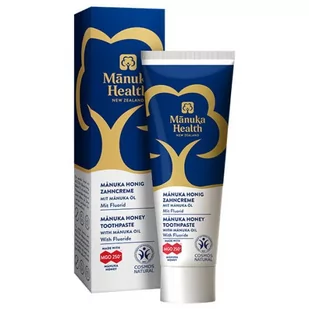 Pasta do zębów z Miodem Manuka MGO 250+ i olejkiem Manuka - Pasty do zębów Pasta do zębów z Miodem Manuka MGO 250+ i olejkiem Manuka - Pasty do zębów - miniaturka - grafika 1