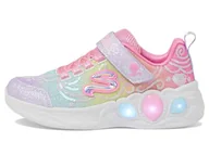 Buty dla dziewczynek - Skechers Sneakersy dziewczęce, Multi Mesh, 1 UK, Wiele siatek, 33.5 EU - miniaturka - grafika 1