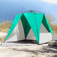 Namioty i tipi dla dzieci - The Living Store Namiot plażowy - 4-os. - morski - szybko rozkładany - wodoszczelny - Namiot Plażowy - miniaturka - grafika 1