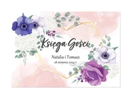 Wesele i ślub - Personalizowana naklejka na księgę gości weselnych - 1 szt. - miniaturka - grafika 1