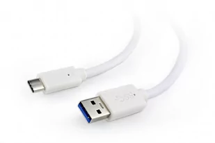 Gembird Kabel USB 3.0 typ C AM/CM/10m/biały (CCP-USB3-AMCM-W-10) - Kable USB - miniaturka - grafika 1