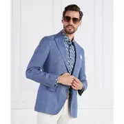 Marynarki męskie - Oscar Jacobson Marynarka Fogerty Blazer | Regular Fit | z dodatkiem lnu - miniaturka - grafika 1