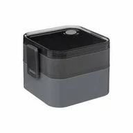 Lunch boxy - Lunch box śniadaniówka 5five simply 1,5l szary/czarny - miniaturka - grafika 1