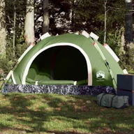 Namioty i tipi dla dzieci - The Living Store Namiot turystyczny - 2-os. - zielony - szybkie rozkładanie - Namiot - miniaturka - grafika 1