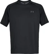 Koszulki męskie - Under Armour Koszulka męska UA Tech SS Tee 2.0 czarna r. M 1326413001 - miniaturka - grafika 1