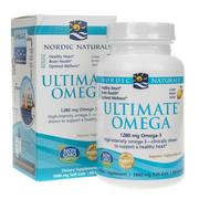 Serce i układ krążenia - NORDIC NATURALS Nordic Naturals Ultimate Omega 1280mg smak cytrynowy 60 kapsułek 1125065 - miniaturka - grafika 1