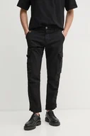 Spodnie męskie - Alpha Industries spodnie Task Force Pant męskie kolor czarny w fasonie cargo 106203 - miniaturka - grafika 1