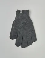 Rękawiczki - Rękawiczki męskie rosciavizza szary - miniaturka - grafika 1