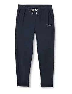 Champion Męskie spodnie treningowe Authentic Pants Small Script Logo Cs, niebieski morski, S - Spodenki męskie - miniaturka - grafika 1