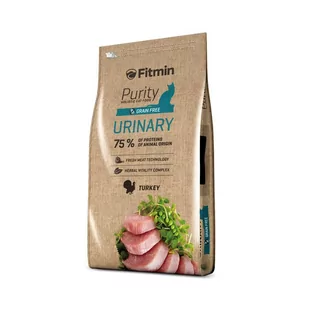 Fitmin Purity Grain Free Urinary 1,5 kg - Sucha karma dla kotów - miniaturka - grafika 1