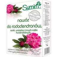 Nawozy ogrodnicze - Sumin Nawóz do rododendronów, azalii, wrzosów 1kg - miniaturka - grafika 1