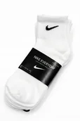 Skarpetki męskie - Skarpety NIKE rozmiar 42-46 3 pary białe (10320) - miniaturka - grafika 1