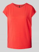 Koszulki i topy damskie - T-shirt z mieszanki lyocellu i elastanu model ‘AVA’ - miniaturka - grafika 1
