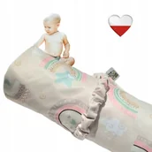 Inne akcesoria do pielęgnacji dzieci - Mata do przewijania TĘCZA Mata Wielorazowa NappiMe - miniaturka - grafika 1