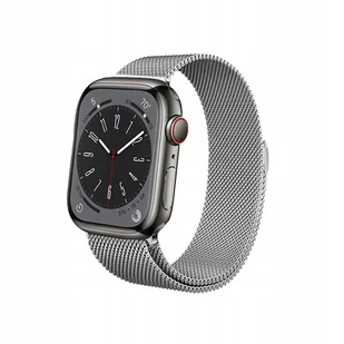 Apple Crong Pasek ze stali nierdzewnej Crong Milano Steel do Watch 38/40 mm srebrny CRG-40MST-SLV - Akcesoria do smartwatchy - miniaturka - grafika 5