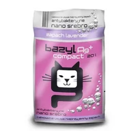 Żwirek dla kotów - Bazyl Ag+ Compact Lavender 20L - żwirek dla kotów lawendowy, 20L - miniaturka - grafika 1