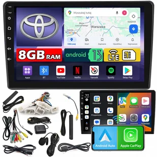 RADIO SAMOCHODOWE NCS ZQ9 TOYOTA COROLLA 11 2013-2018 ANDROID 8GB LTE - Radia samochodowe - miniaturka - grafika 1