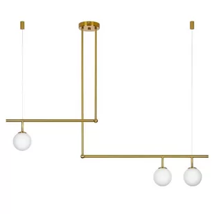 KingHome Lampa wisząca Astra 3 - antyczny mosiądz XCP8035-3 - Lampy sufitowe - miniaturka - grafika 1