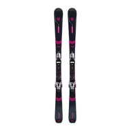 Narty - Narty zjazdowe damskie Rossignol Nova 2S + Xpress W 10 GW czarno-różowe RRLLI07 152 cm - miniaturka - grafika 1