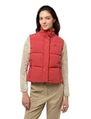 Kamizelki damskie - Jack Wolfskin Damska kamizelka Nordlicht Vest W, Red Coral, XXL - miniaturka - grafika 1