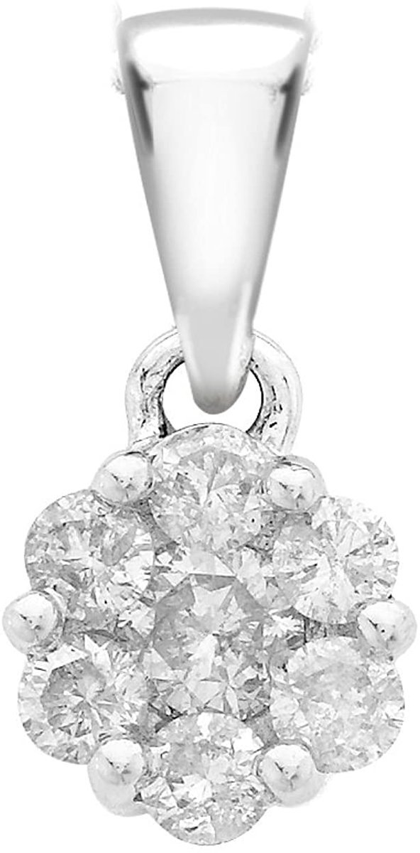 Carissima Gold Zawieszka Wisiorek Kwiat Złoto 375 Diamenty 0,5 ct