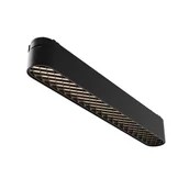 Lampy pozostałe - RADITY Basis Grid LED 12W 4000K 60 st 22cm lampa czarna do szyn magnetycznych - miniaturka - grafika 1