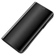 Etui i futerały do telefonów - Clear View Case futerał etui z klapką Samsung Galaxy S10 Lite czarny - miniaturka - grafika 1
