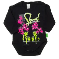 Body dla niemowląt - BODY NIEMOWLĘCE DŁUGI RĘKAW RĘKAWEK ROZM. 56 Pampicio - miniaturka - grafika 1