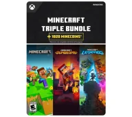 Kody i doładowania cyfrowe - Minecraft Triple Bundle [kod aktywacyjny] Gra na PC - miniaturka - grafika 1