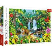 Puzzle - Trefl Puzzle 2000 Las tropikalny - miniaturka - grafika 1