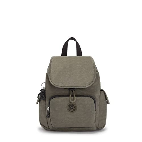 Kipling Mini plecak damski City Pack, Zielony mech, Mini, Mini plecak miejski