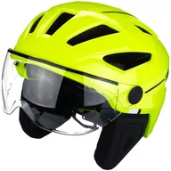 Kaski rowerowe - Abus Pedelec 2.0 ACE Kask rowerowy, signal yellow L 56-62cm 2020 Kaski miejskie i trekkingowe 81932 - miniaturka - grafika 1