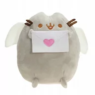 Maskotki i pluszaki - MASKOTKA PLUSZOWA PLUSZAK KOTEK KOT PUSHEEN PUSZEN SERCE KOPERTA 15 CM - miniaturka - grafika 1