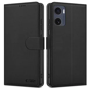 Etui TECH-PROTECT Wallet Motorola Moto G05/E15 Czarny (matowy) - Etui i futerały do telefonów - miniaturka - grafika 1