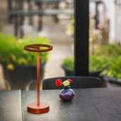 Lampy ogrodowe - Lampa akumulatorowa LED SLV Vinolina One, rdzawa, 2 700 K, wysokość 33 cm - miniaturka - grafika 1