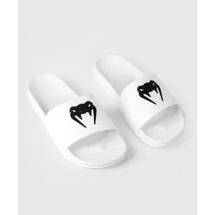 Venum Classic Slides Klapki White/Black - Klapki i japonki męskie - miniaturka - grafika 1