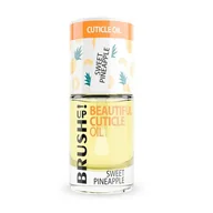 Olejki i oliwki do paznokci - BrushUp! Beautiful Cuticle Oil oliwka do skórek Sweet Pineapple 6ml - miniaturka - grafika 1