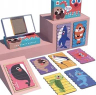 Puzzle - Puzzle Patyczki Drewniane Morskie Montessori Jhtoy-190 - miniaturka - grafika 1