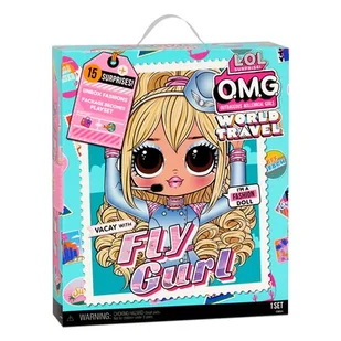 MGA Entertainment LOL Surprise OMG Travel Doll Fly Gurl 579168 579168 - Lalki dla dziewczynek - miniaturka - grafika 1