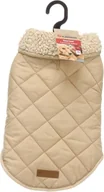 Płaszcze damskie - Flamingo Bonnie Beige Płaszcz dla psów - Rozmiar 35 cm (A: 35 cm, B: 34-38 cm, C: 50-54 cm) - Idealny dla Chihuahua, Jamnik, Shih Tzu, Mops i Cavalier King Charles - miniaturka - grafika 1