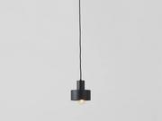 Lampy sufitowe - Lampa loft wisząca FAY 1 S - czarny - miniaturka - grafika 1